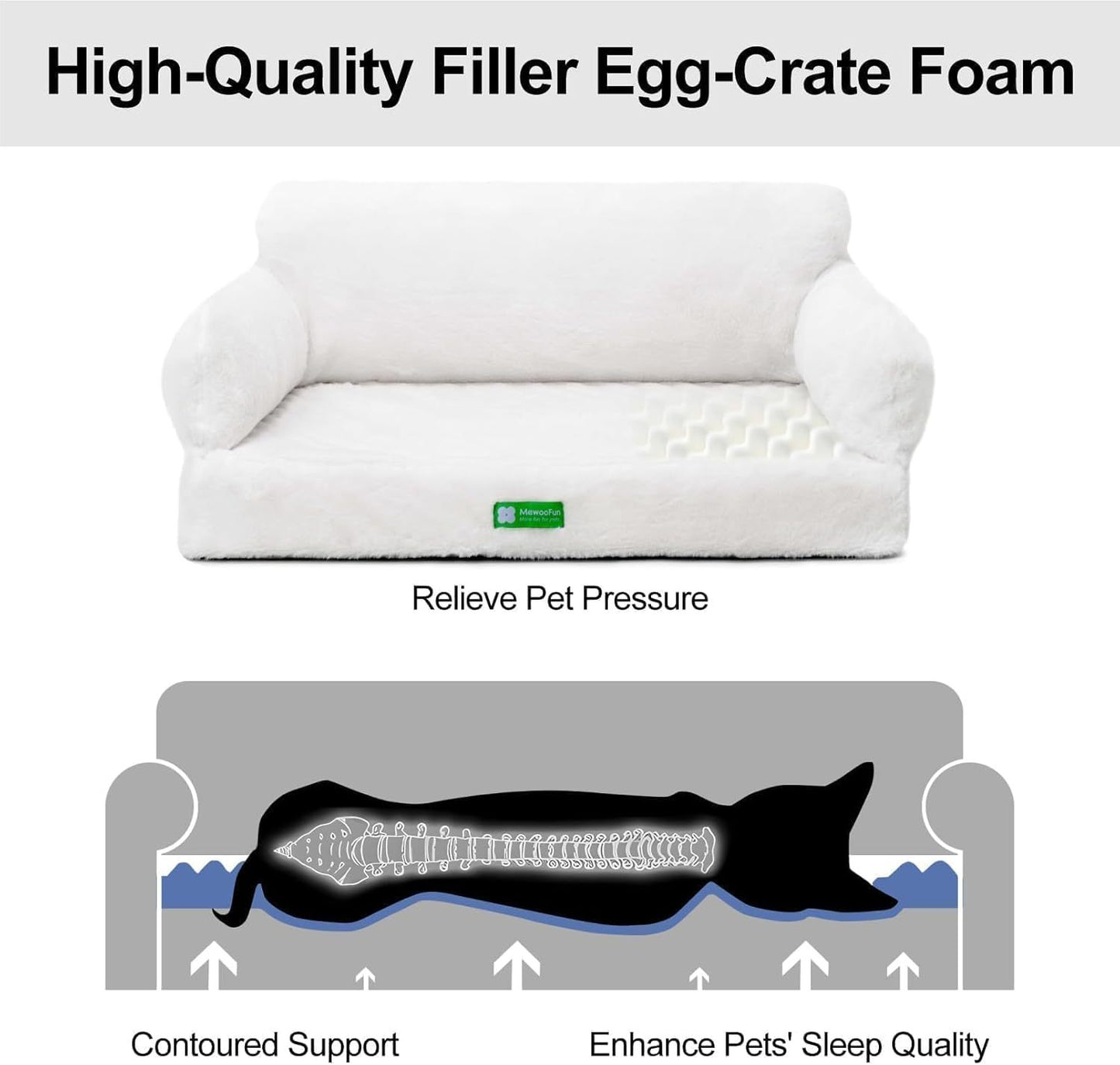 Orthopedic Dog Bed For Small Or Medium Dogs